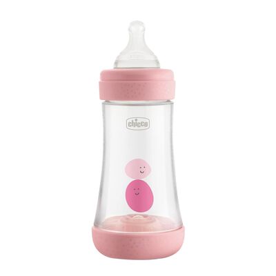 perfect5 Feeding Bottle (240ml, Medium) (Pink)